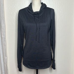 Reebok hoodie sweatshirt dark gray